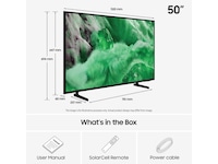 Samsung 50" Q7F2 QLED 4K Smart TV (2025) + Soundbar 50 - 59 tommer TV