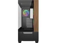 Cooler Master Elite 690 Wood miditower (sort) Midi Tower