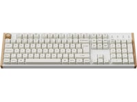 Keychron K10 HE SE Trådløst gamingtastatur (træ/hvid) Gamingkeyboard