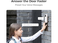 Reolink Video Doorbell WiFi (sort) Dørklokker