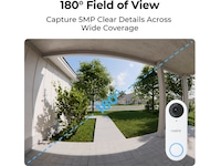 Reolink Video Doorbell WiFi (sort) Dørklokker