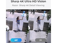 Reolink Argus PT Ultra 4K trådløst sikkerhedskamera (2-stk./solpanel) Overvågningskameraer