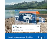 TP-Link Tapo C665G KIT overvågningskamera solcelledrevet Wi-Fi/4G Overvågningskameraer