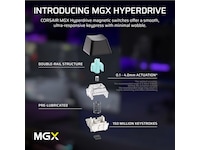 Corsair MAKR PRO 75 gamingtastatur Hall-effekt Gamingkeyboard