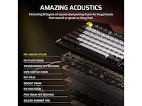 Corsair MAKR PRO 75 gamingtastatur Hall-effekt Gamingkeyboard