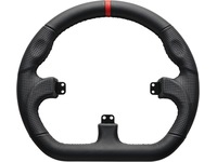 Asetek Closed D ratkrans skind (sort) Rat og pedaler