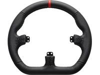 Asetek Closed D ratkrans skind (sort) Rat og pedaler