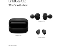 Sony LinkBuds Clip åbne øretelefoner (gråbeige) Høretelefoner