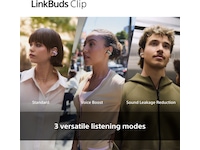 Sony LinkBuds Clip åbne øretelefoner (grøn) Høretelefoner