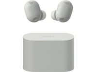 Sony WF-1000XM6 trådløse øretelefoner med støjdæmpning (Platinum Silver) In-ear høretelefoner