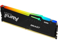 Kingston FURY Beast RGB 6000MHz DDR5 16GB (sort) Hukommelse (RAM)