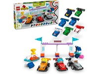 LEGO DUPLO Town F1 Team med racerbiler og chauffører 10445 LEGO