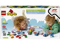 LEGO DUPLO Town F1 Team med racerbiler og chauffører 10445 LEGO
