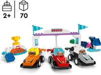 LEGO DUPLO Town F1 Team med racerbiler og chauffører 10445 LEGO