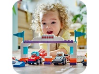 LEGO DUPLO Town F1 Team med racerbiler og chauffører 10445 LEGO