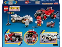 LEGO Sonic Silvers bil mod Knuckles monstertruck 77118 LEGO