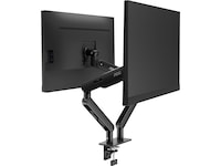 AOC AM420B dobbelt monitorarm til skærm 17-34" (sort) Væg ophæng