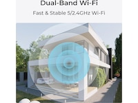 Reolink E1 Outdoor WiFi udendørs overvågningskamera 4-pack Overvågningskameraer