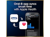 Oral-B iO9 elektrisk tandbørste duo-pakke (sort og lyserød) Tilbehør til tandpleje