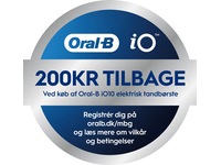 Oral-B iO9 elektrisk tandbørste (hvid) Tilbehør til tandpleje