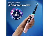 Oral-B iO5 elektrisk tandbørste (rosa) Tilbehør til tandpleje