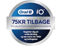 Oral-B iO6 elektrisk tandbørste (sort) Elektriske tandbørster