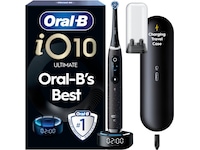 Oral-B iO10 elektrisk tandbørste (sort) Tilbehør til tandpleje