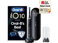 Oral-B iO10 elektrisk tandbørste (sort) Tilbehør til tandpleje