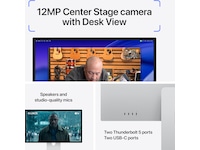 Apple Studio Display XDR (2026) Nano-Texture Glass - stativ med vinkel- og højdejustering Skærme