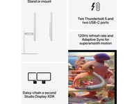Apple Studio Display XDR (2026) Nano-Texture Glass - stativ med vinkel- og højdejustering Skærme