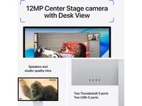 Apple Studio Display (2026) Standardglas - Vesa Mount Adapter (uden stativ) Skærme