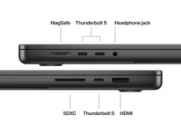 MacBook Pro 16 M5 Pro (2026) 1TB (stellarsvart) PC - Bærbar / laptop