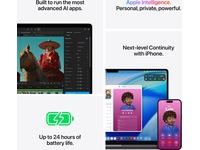 MacBook Pro 16 M5 Pro (2026) 1TB (stellarsvart) PC - Bærbar / laptop