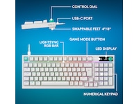 Logitech G316 X 98 spiltastatur Gamingkeyboard