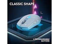 Logitech G305 X SUPERLIGHT Trådløs Spillemus (hvid) Gamingmus