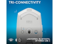 Logitech G305 X SUPERLIGHT Trådløs Spillemus (hvid) Gamingmus