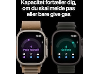 Apple Watch Ultra 4 GPS + LTE 49mm Titanium (sort) Smartwatches