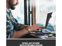 Logitech M185 Trådløs Mus Blå Mus