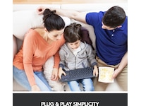 Logitech K400 Plus (Dark Grey) Keyboards