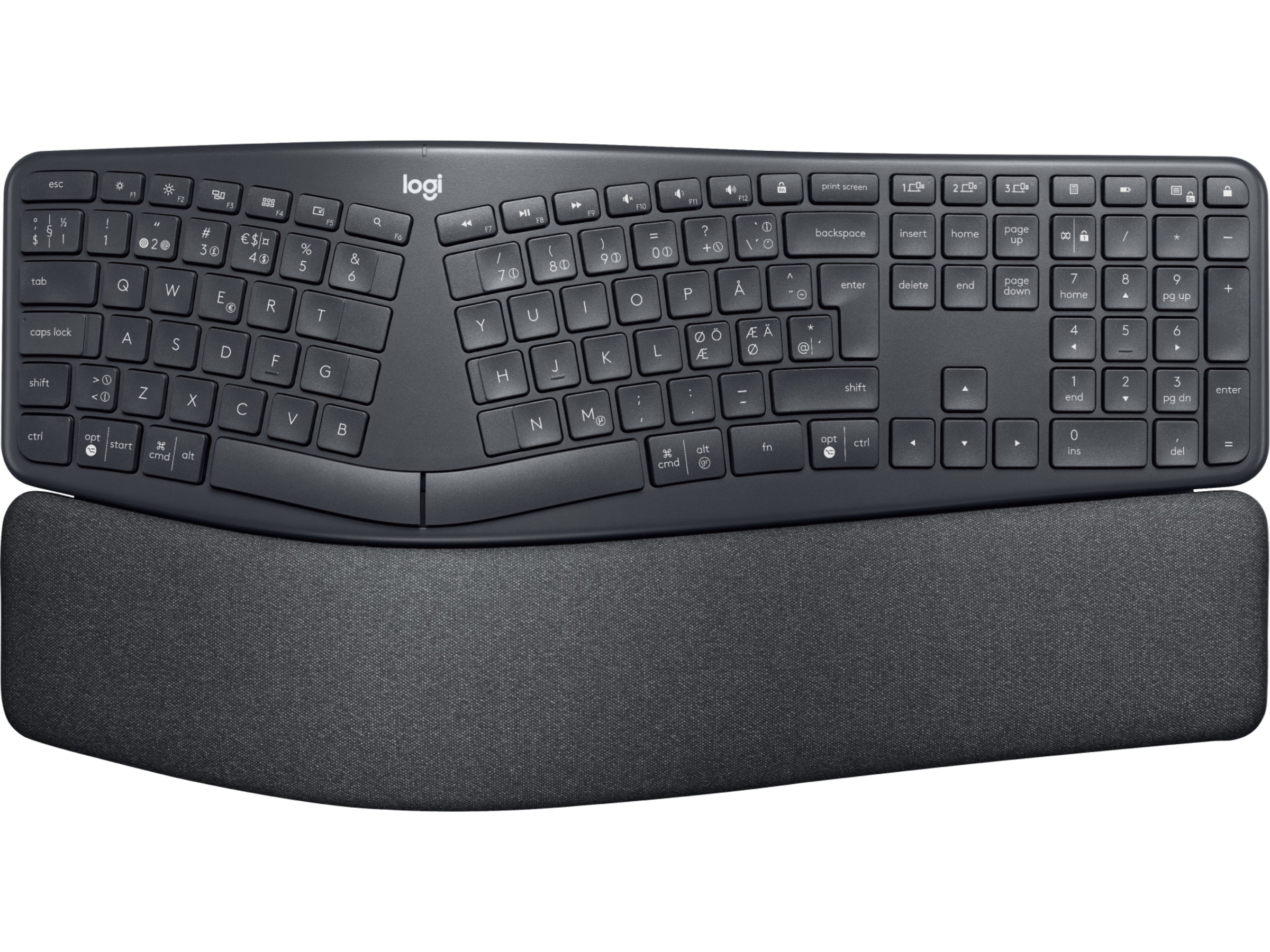 Logitech ERGO K860 Trådlös Tastatur Keyboards