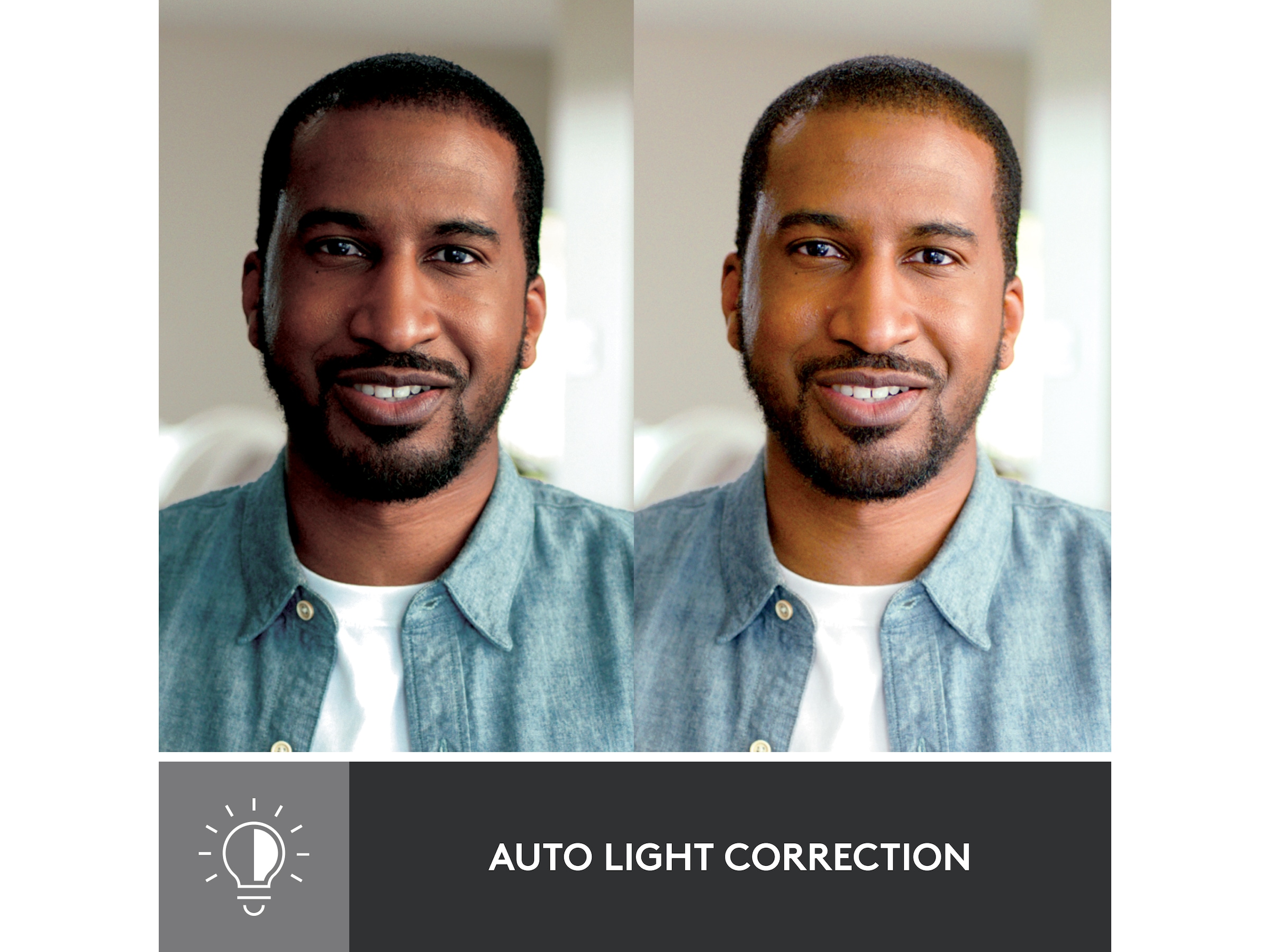 Logitech Brio 500 webcam (graphite) Webkameraer