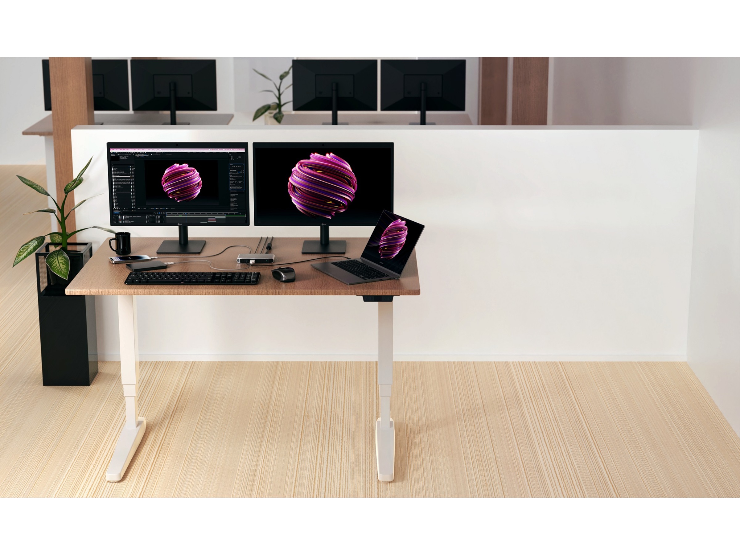 Belkin Connect Thunderbolt 4 5-i-1 Core Docking (grå) Dockingstation og USB-hub