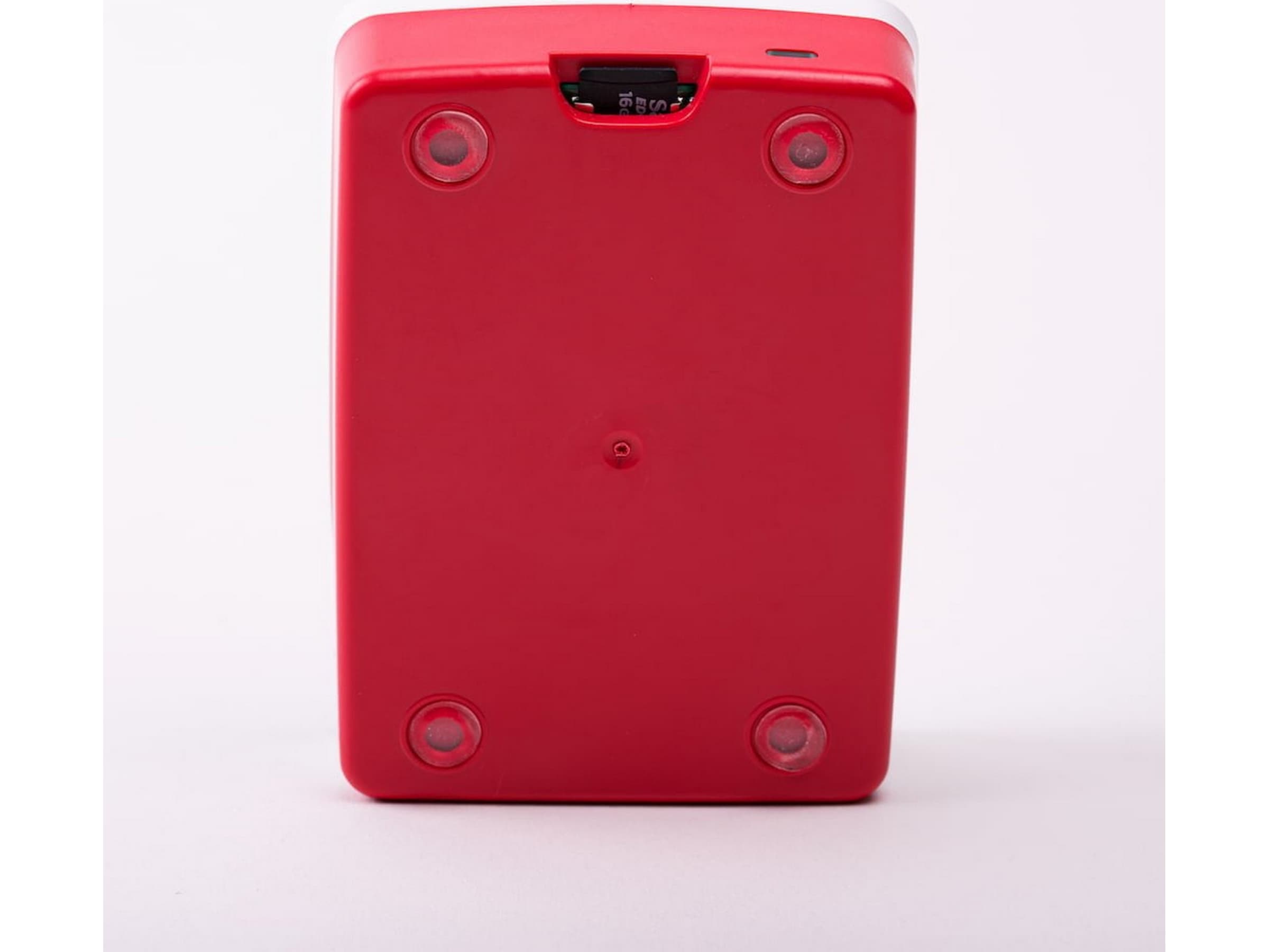 Raspberry Pi 4 B officiel case (rød/hvid) Tilbehør