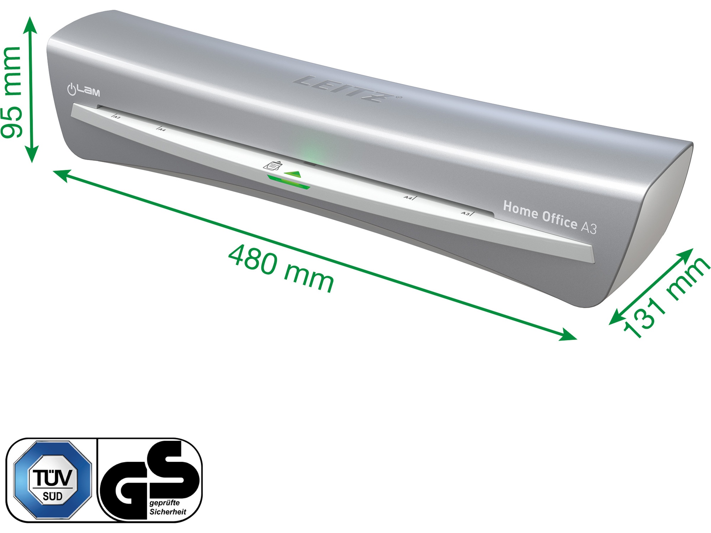Leitz Lamineringsmaskine iLAM HOME Office A3 Lamineringsmaskiner