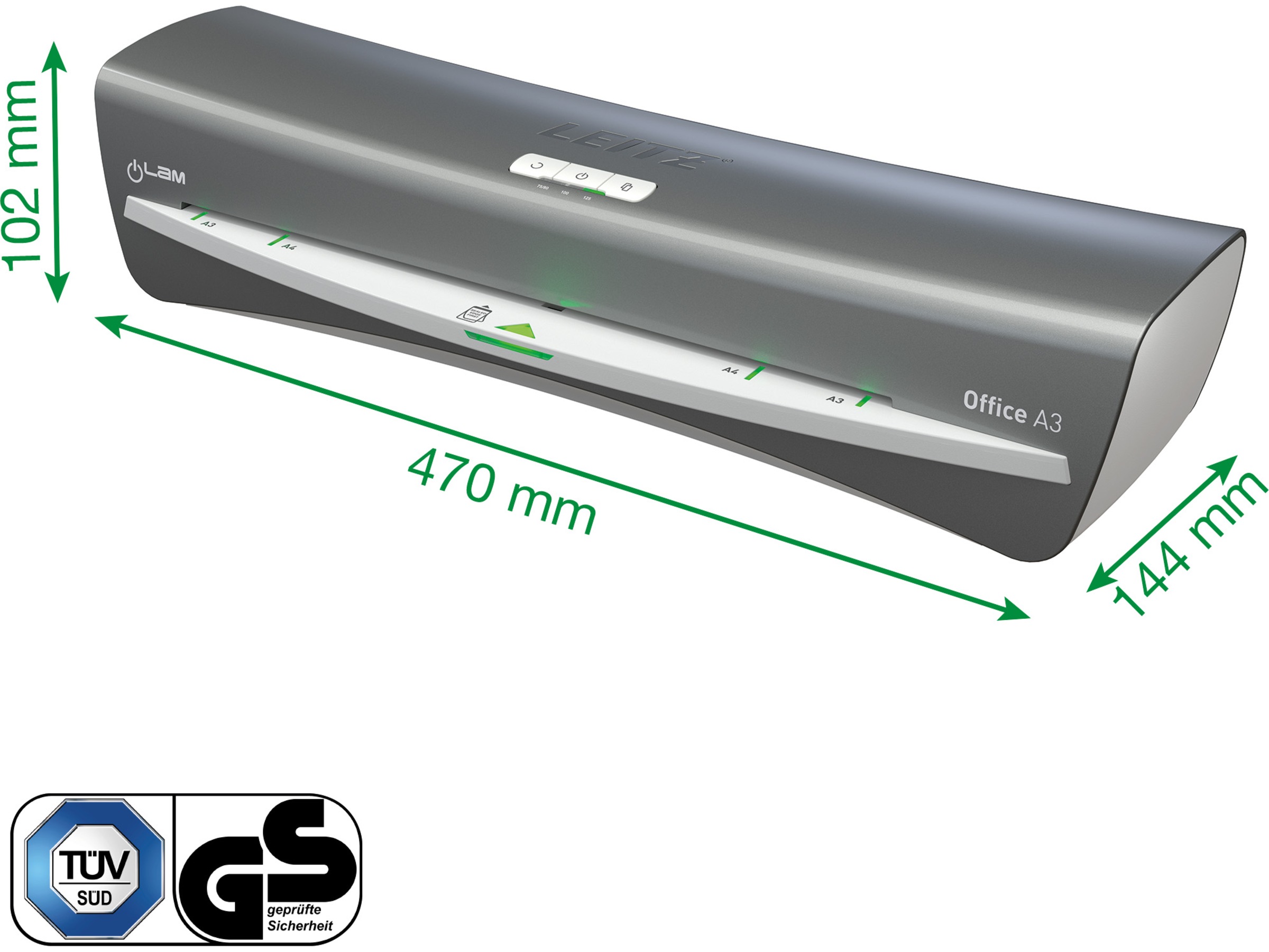 Leitz Laminator iLAM Office A3 Lamineringsmaskiner