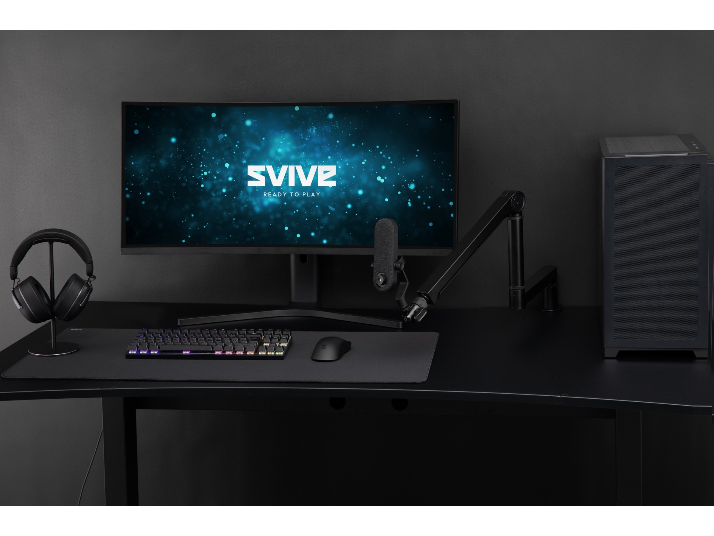 Svive Mikrofonarm Låg Profil Streaming tilbehør