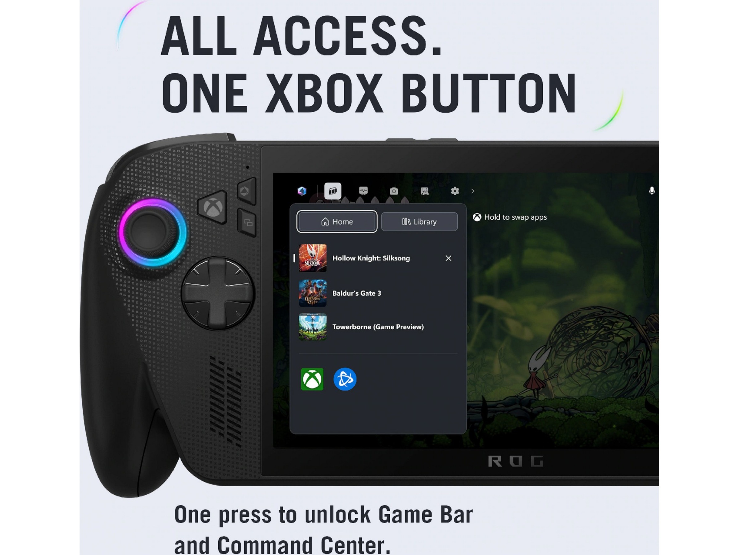 ROG Xbox Ally X Håndholdte spillekonsoller