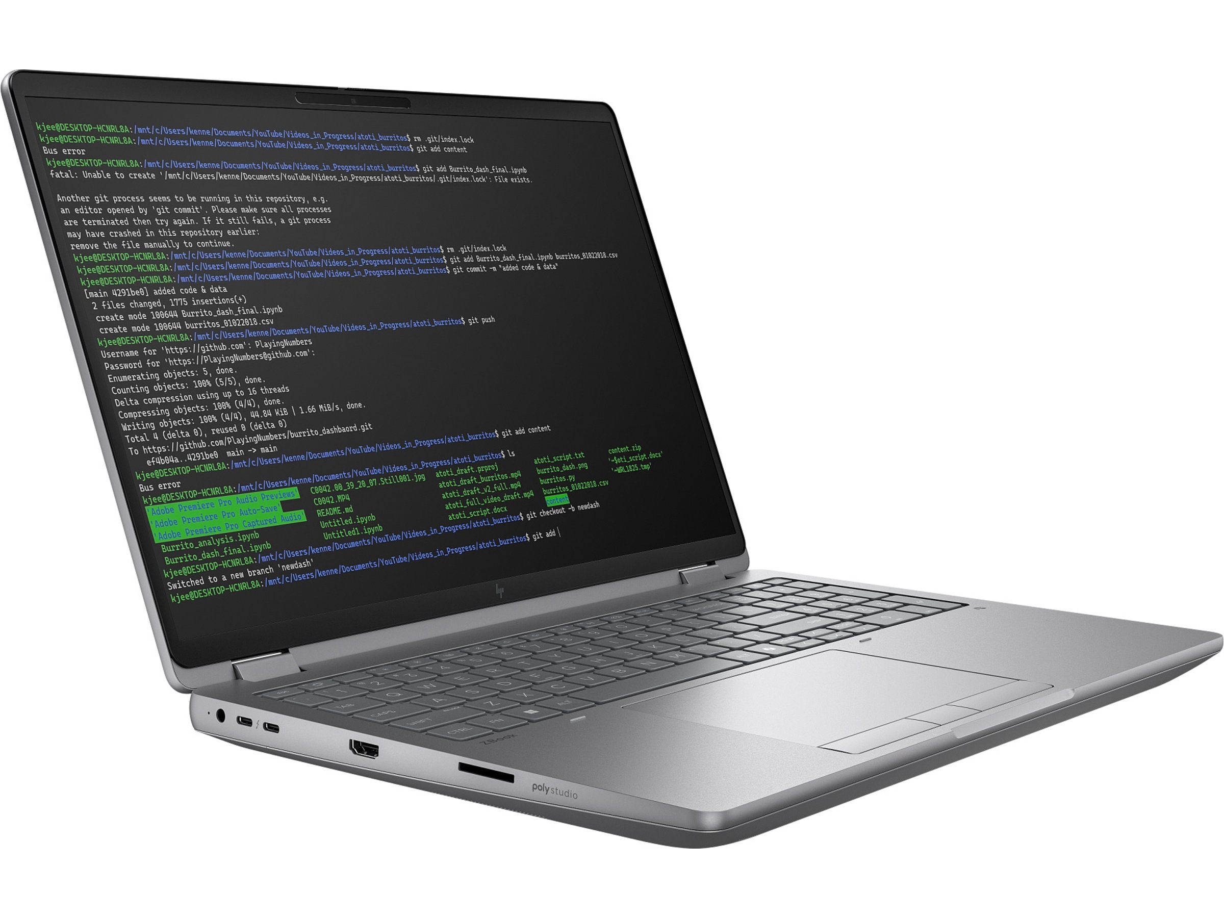 HP ZBook Fury 16 G1i Mobile Workstation 16" 2.5K PC - Bærbar / laptop