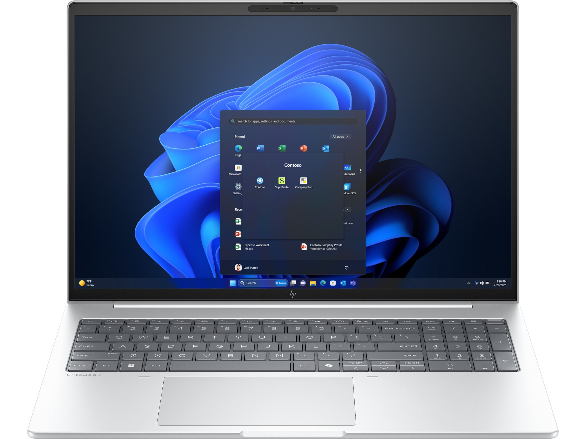 HP EliteBook 8 G1i 16" WUXGA Notebook AI PC PC - Bærbar / laptop