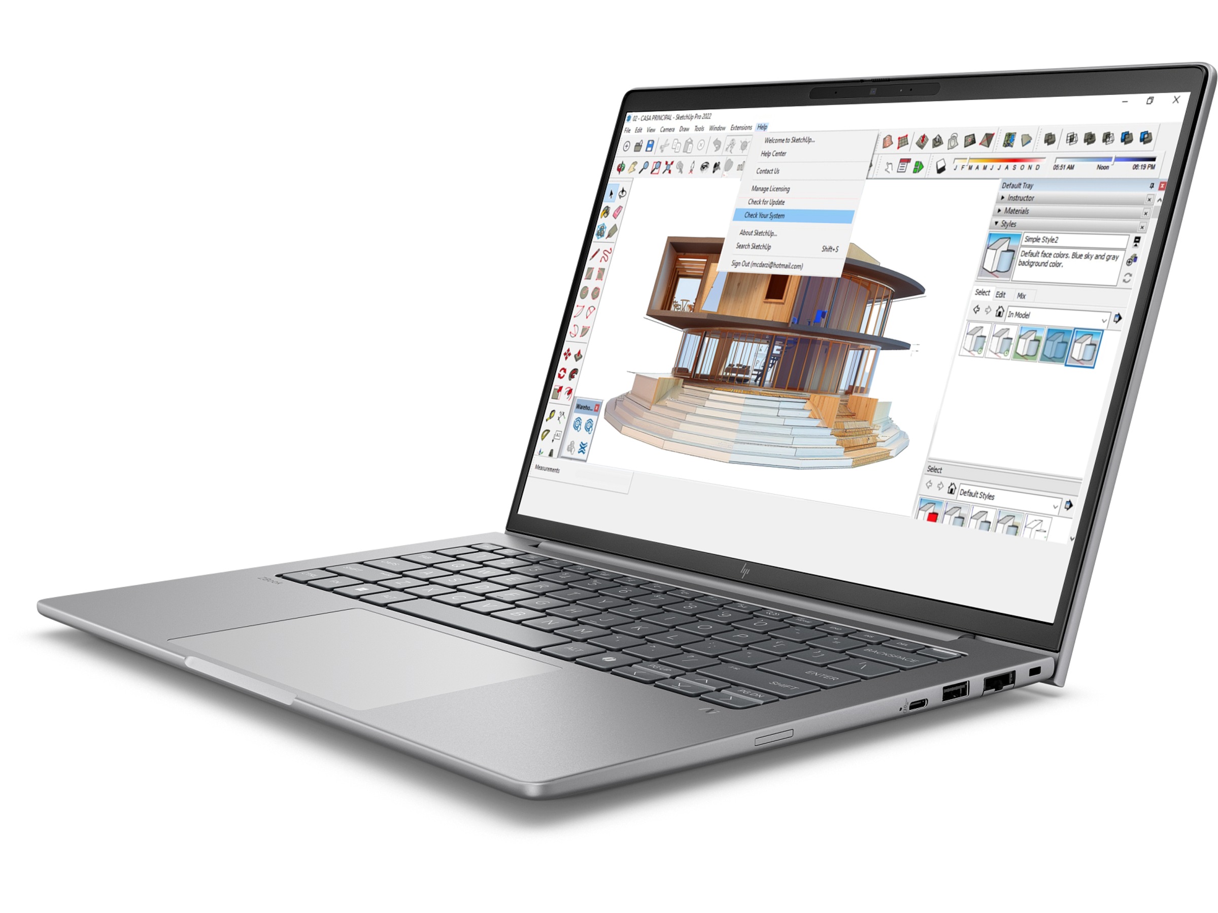 HP ZBook 8 G1i 14" Mobil arbetsstation WUXGA PC - Bærbar / laptop